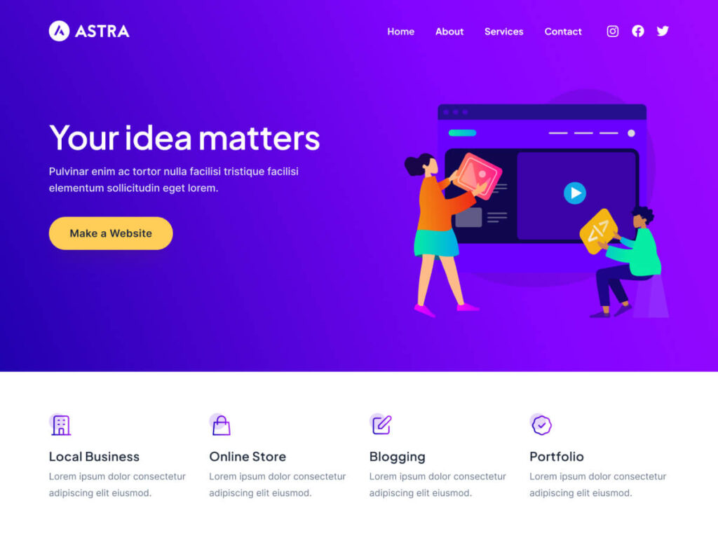 Astra: The Versatile and Customizable Theme