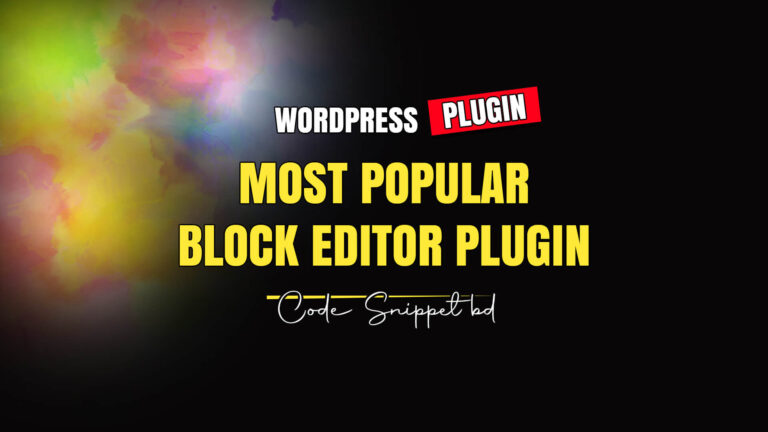 Most Popular Block Editor Plugins for WordPress