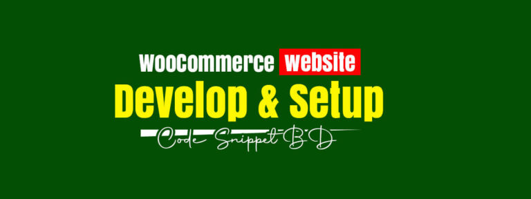 WooCommerce Website Development with WordPress